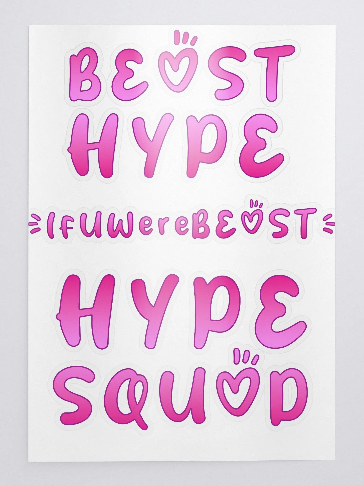HYPE SQUAD STICKERS product image (1)