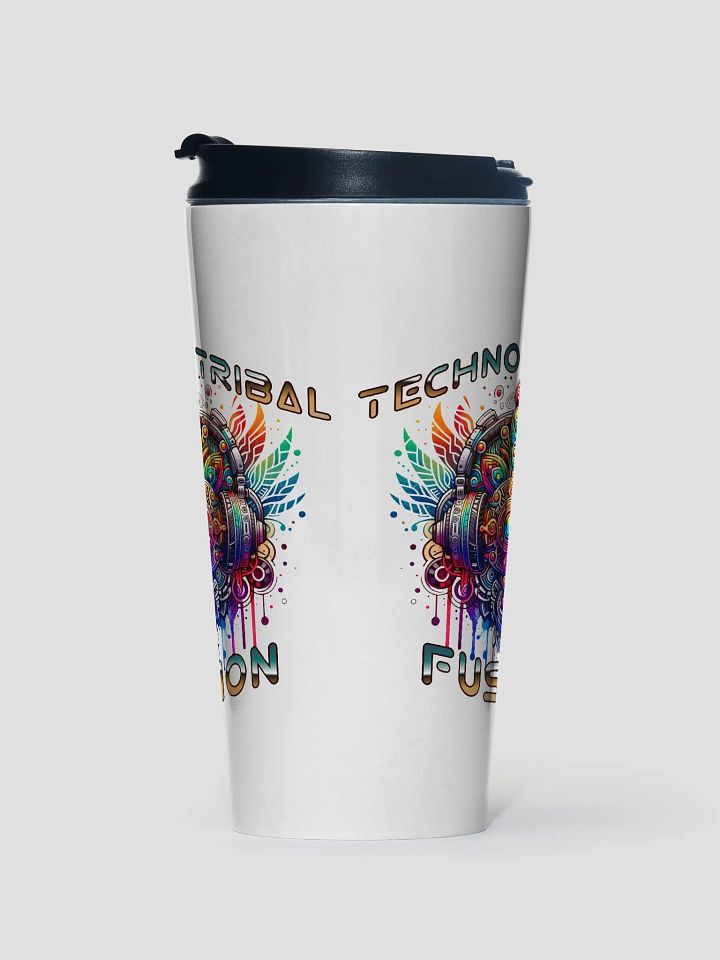 Techno Tribal Fusion Travel Mug product image (2)
