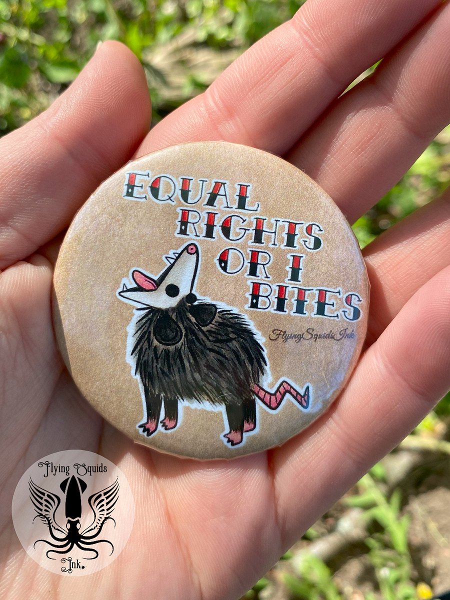 Button- Equal Rights Or I Bites product image (1)