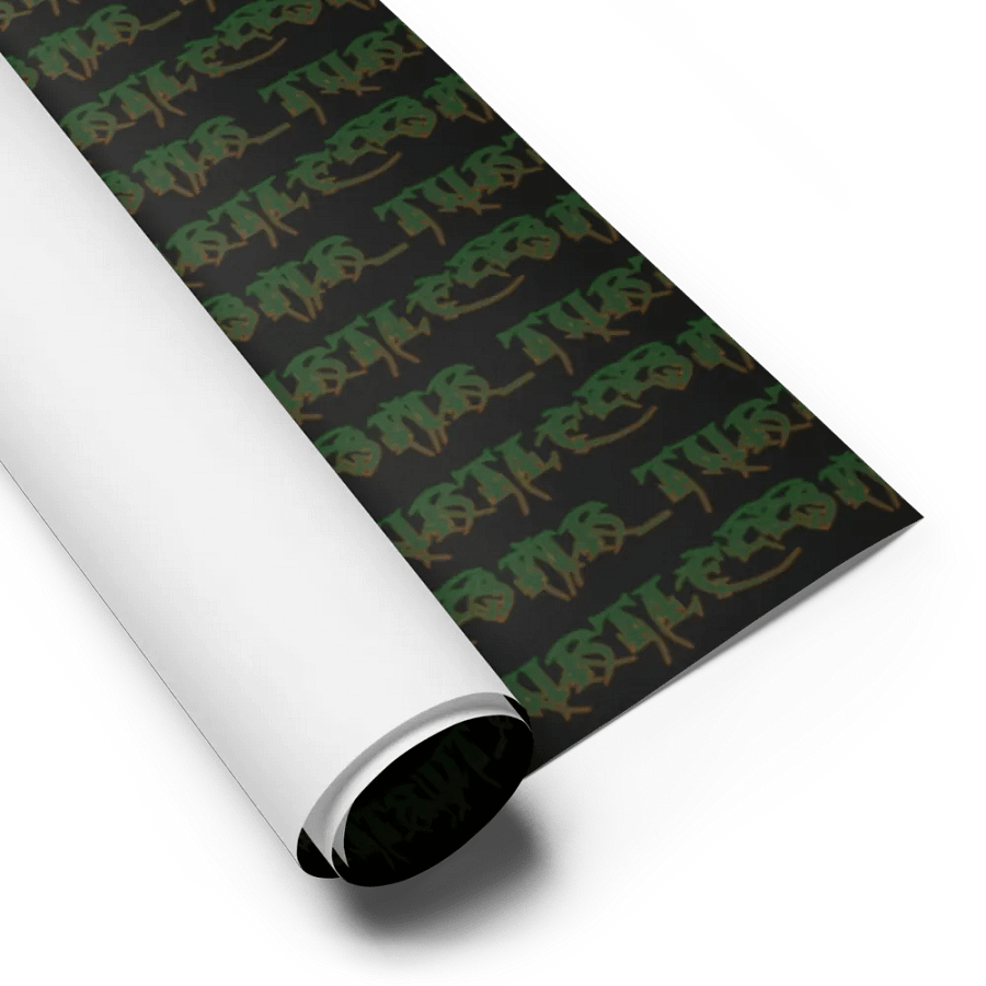 Mr turtle logo wrapping paper product image (6)