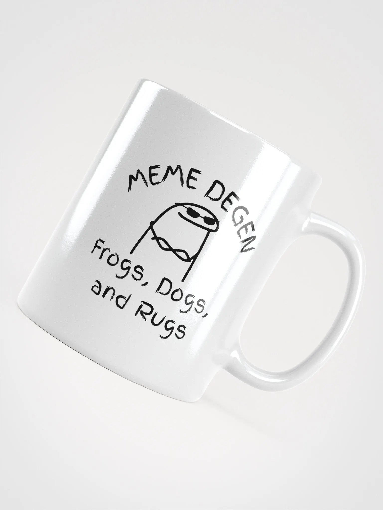 Frogs, Dogs and Rugs | White Glossy Mug product image (4)