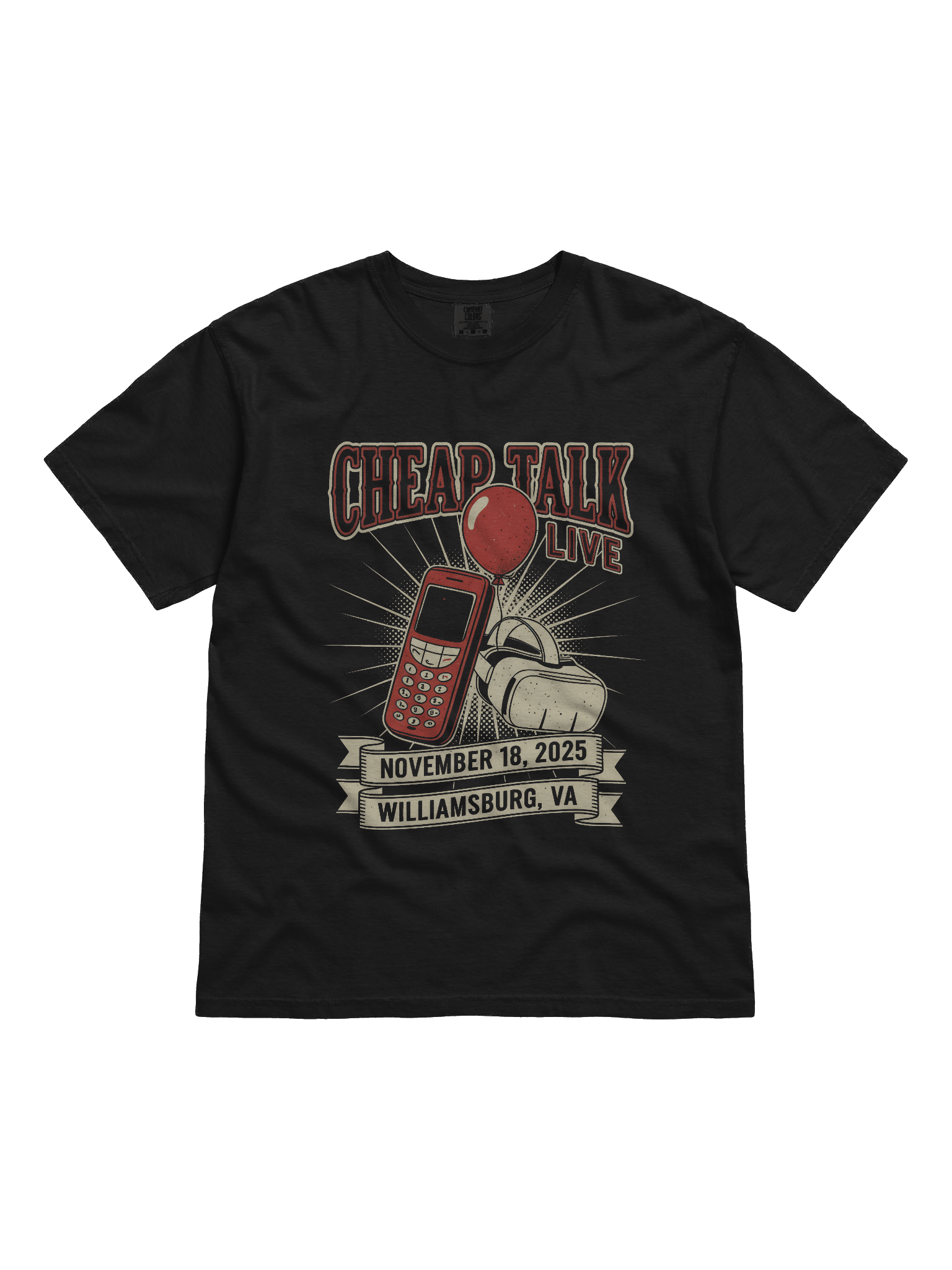 Cheap Talk Live Tee 2025 product image (71)