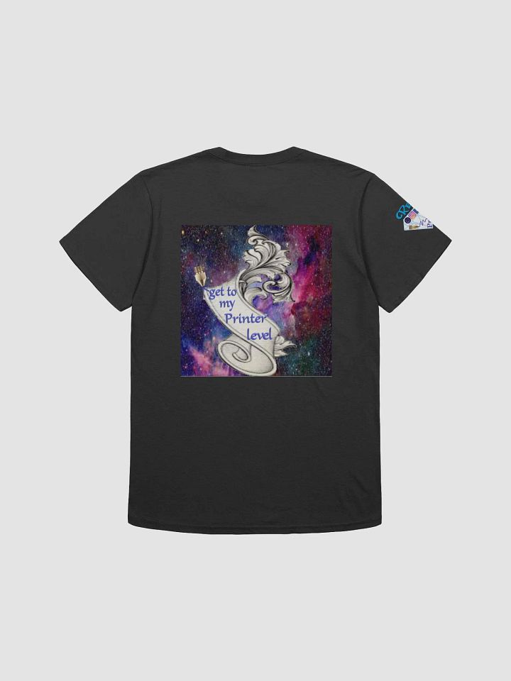 get to my printer level , Herren T-Shirt product image (2)