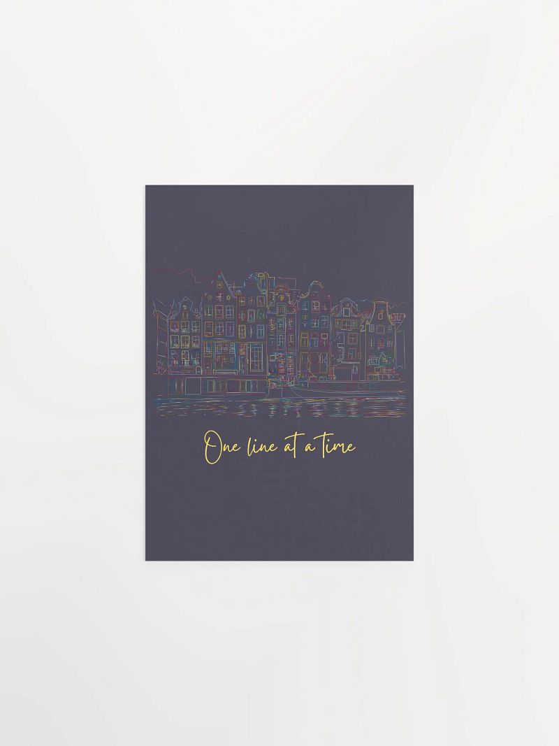 One Line at a Time | Poster