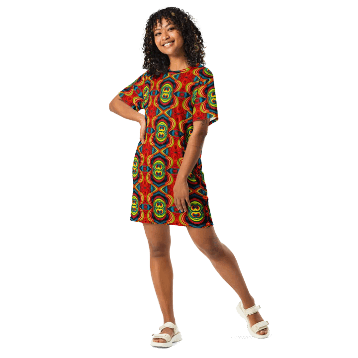 Symmetry Splash All-Over Dress product image (1)