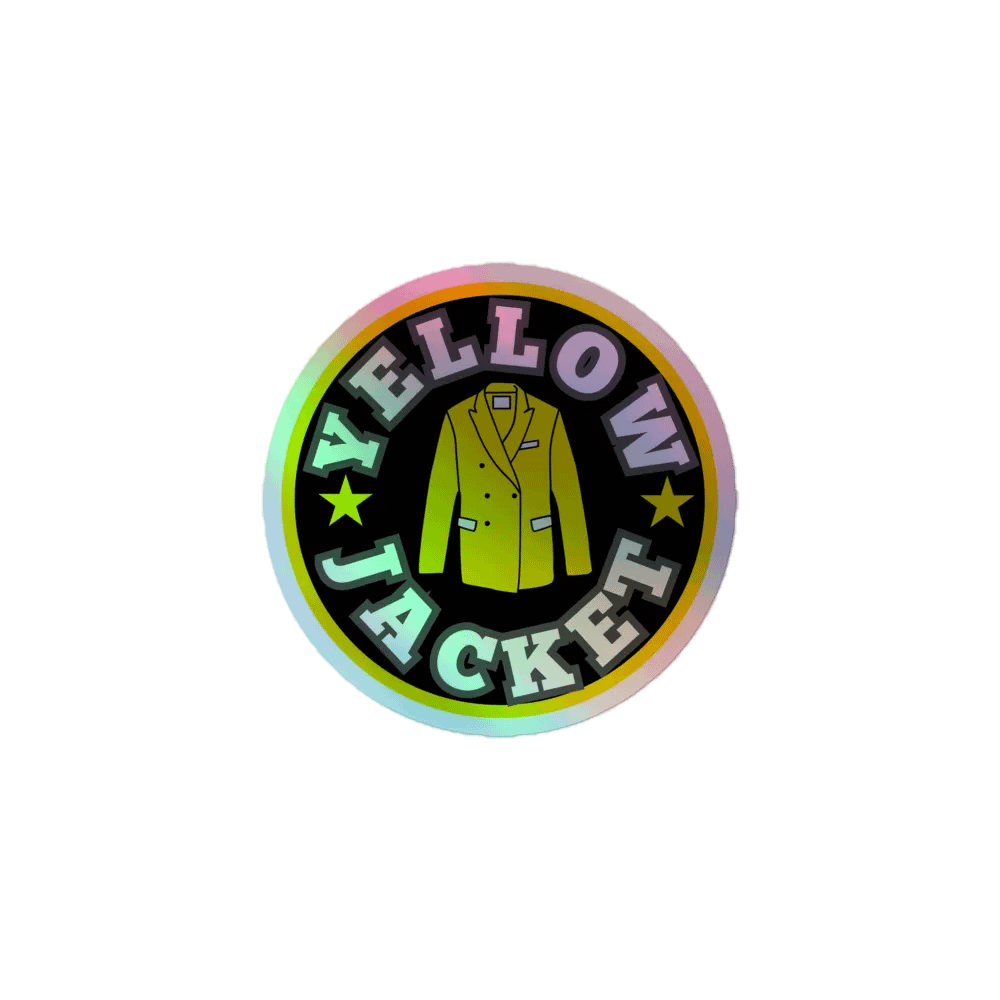 Sticker - YellowJacket Circle (HOLOGRAPH) product image (1)