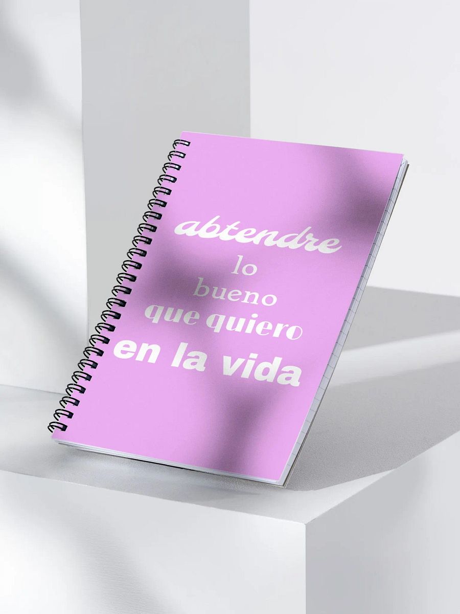 The Good I Want Journal (Spanish) Pink product image (3)