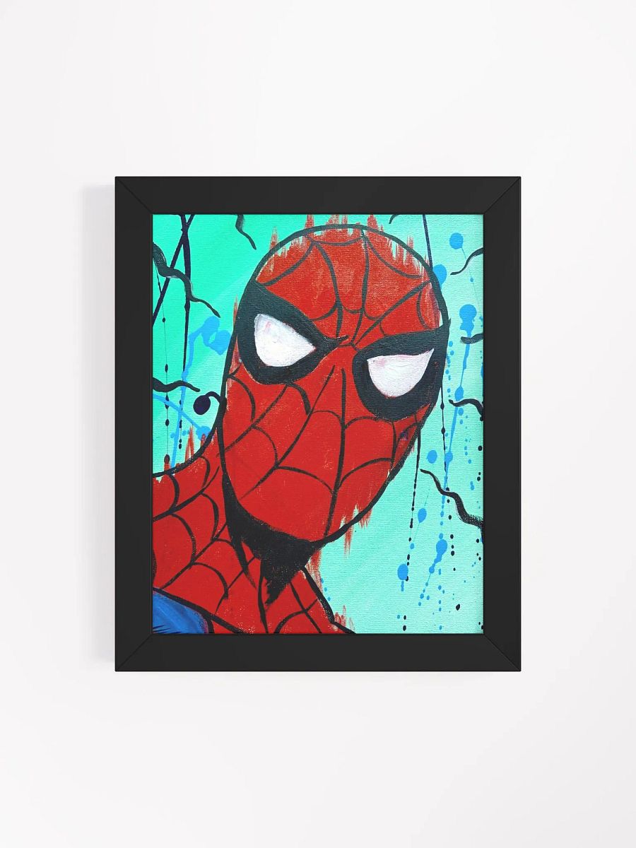 Arachnid Man Guy Abstract (Framed Print) product image (4)