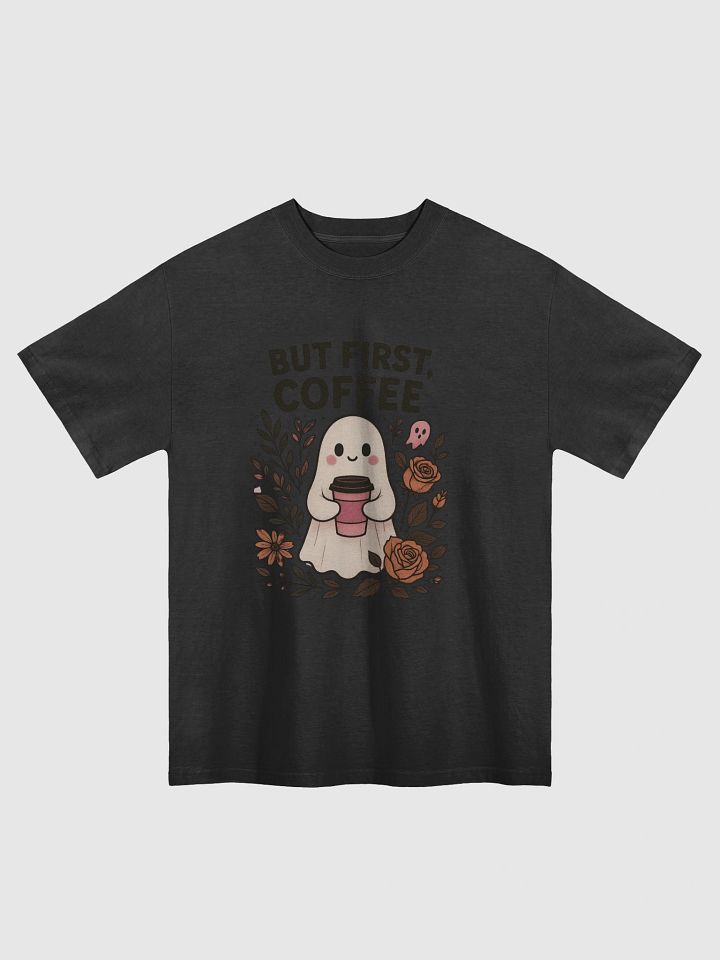 Ghost Coffee Oversized Tee product image (3)