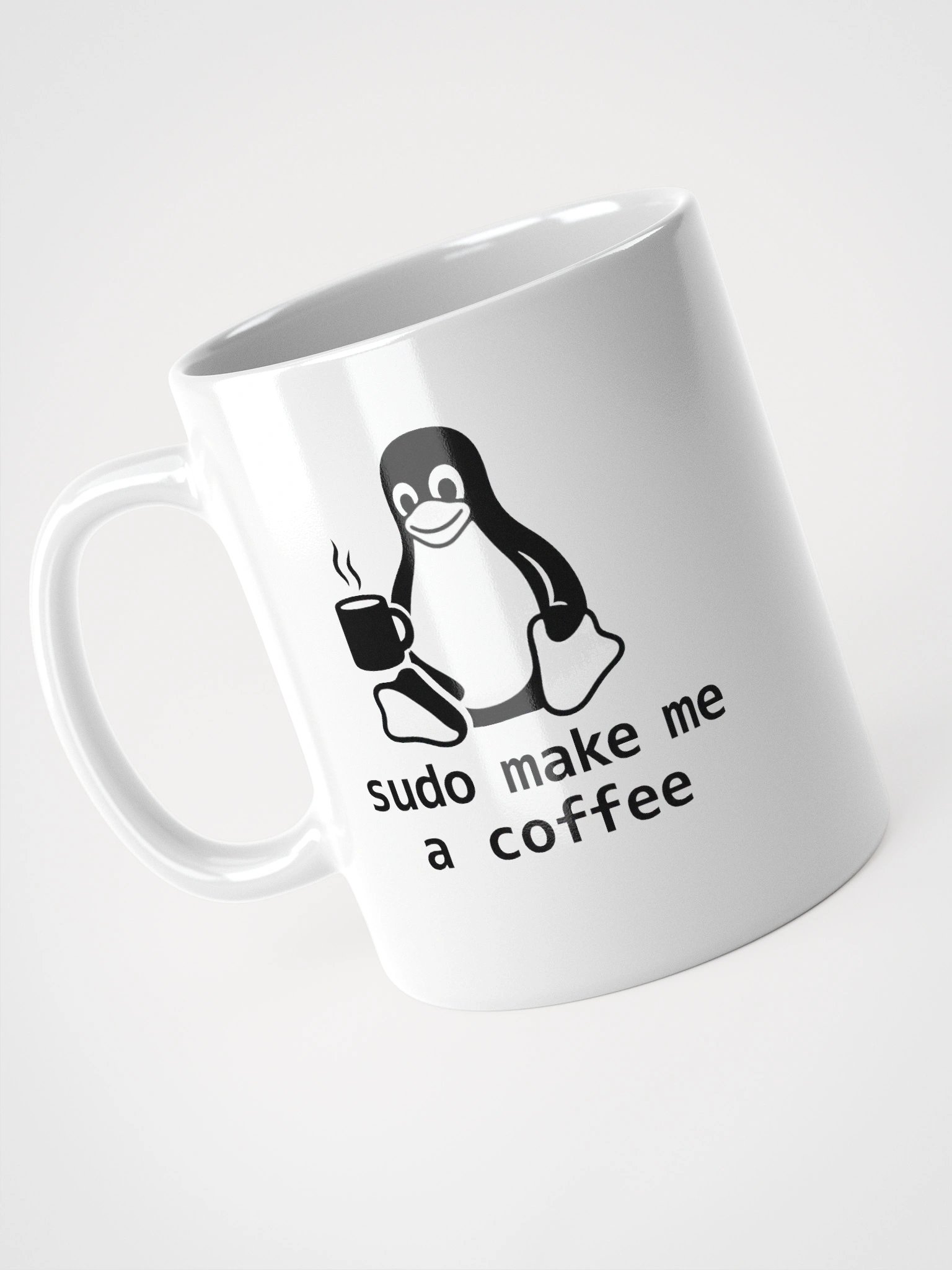 White Mug - sudo make me a coffee product image (3)