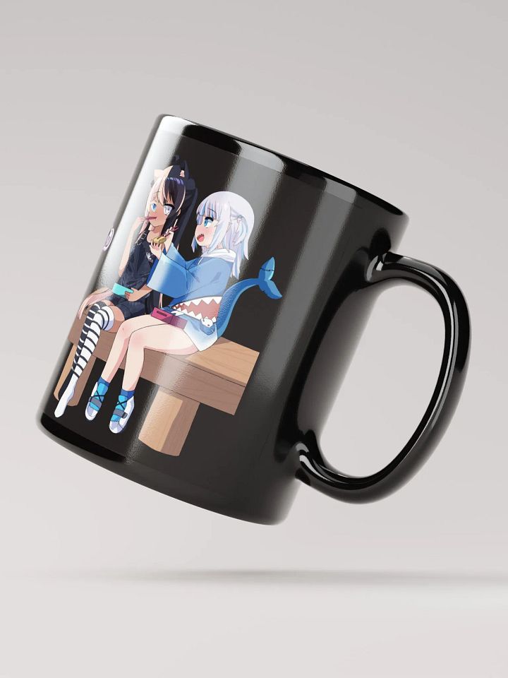 All Black Mug - Byakko x Gura Edition product image (4)