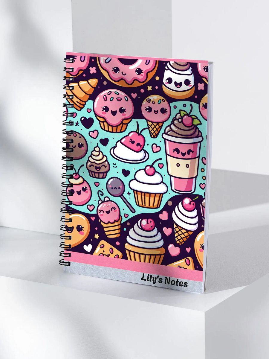 Lily's Notes Cute Desserts Notebook product image (4)
