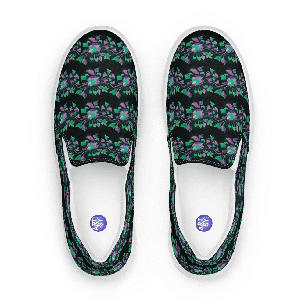 Floral Themed All Over Print Shoes product image (8)