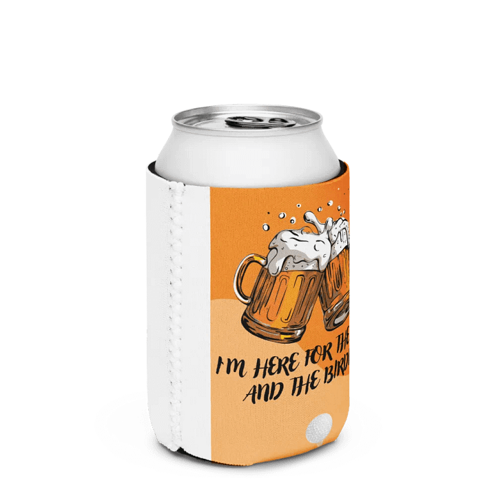 Beer & Birdies Can Cooler product image (3)