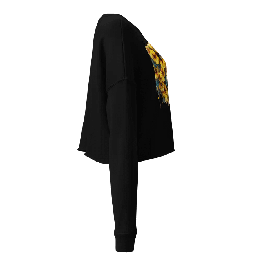 Floral Muse Women's Crop Sweatshirt product image (8)