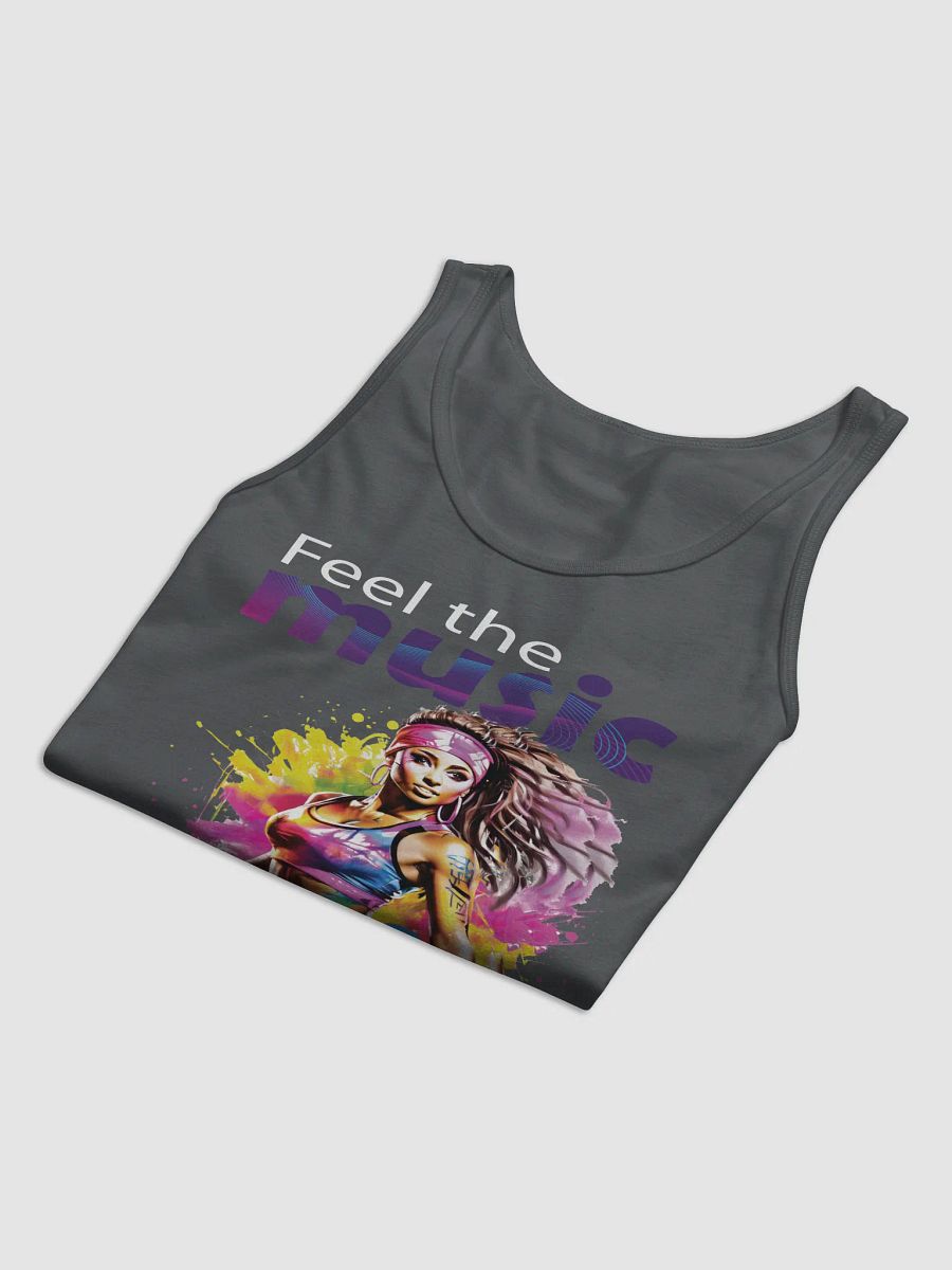 Feel The Music Lets Zumba Fitness Dance Class Instructor Tanktop product image (5)