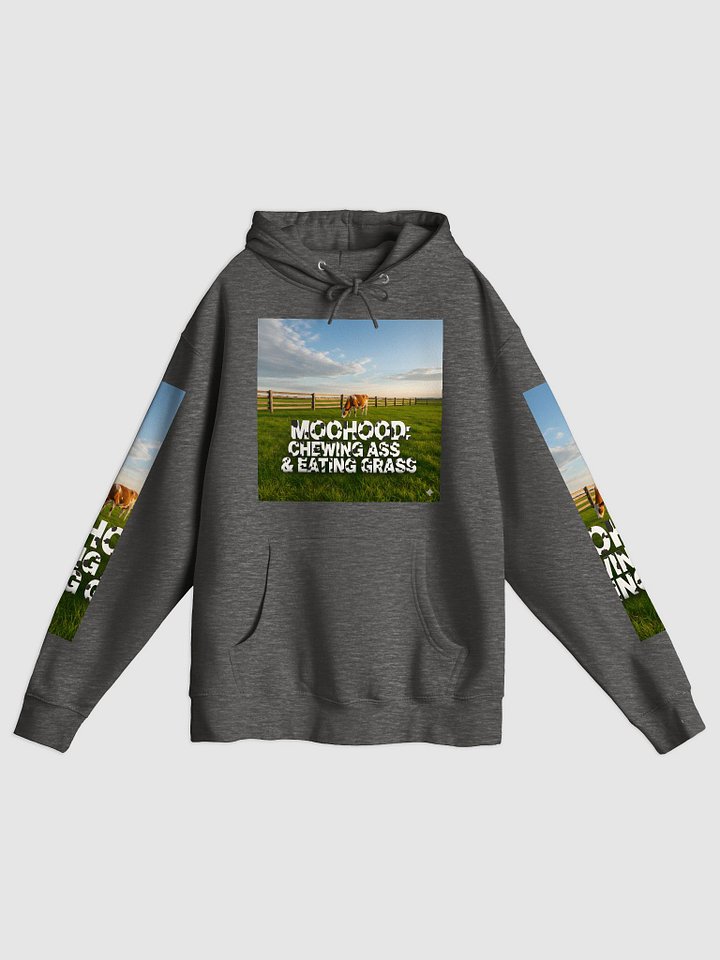MooHood: Chewing Ass & Eating Grass Premium Hoodie product image (7)