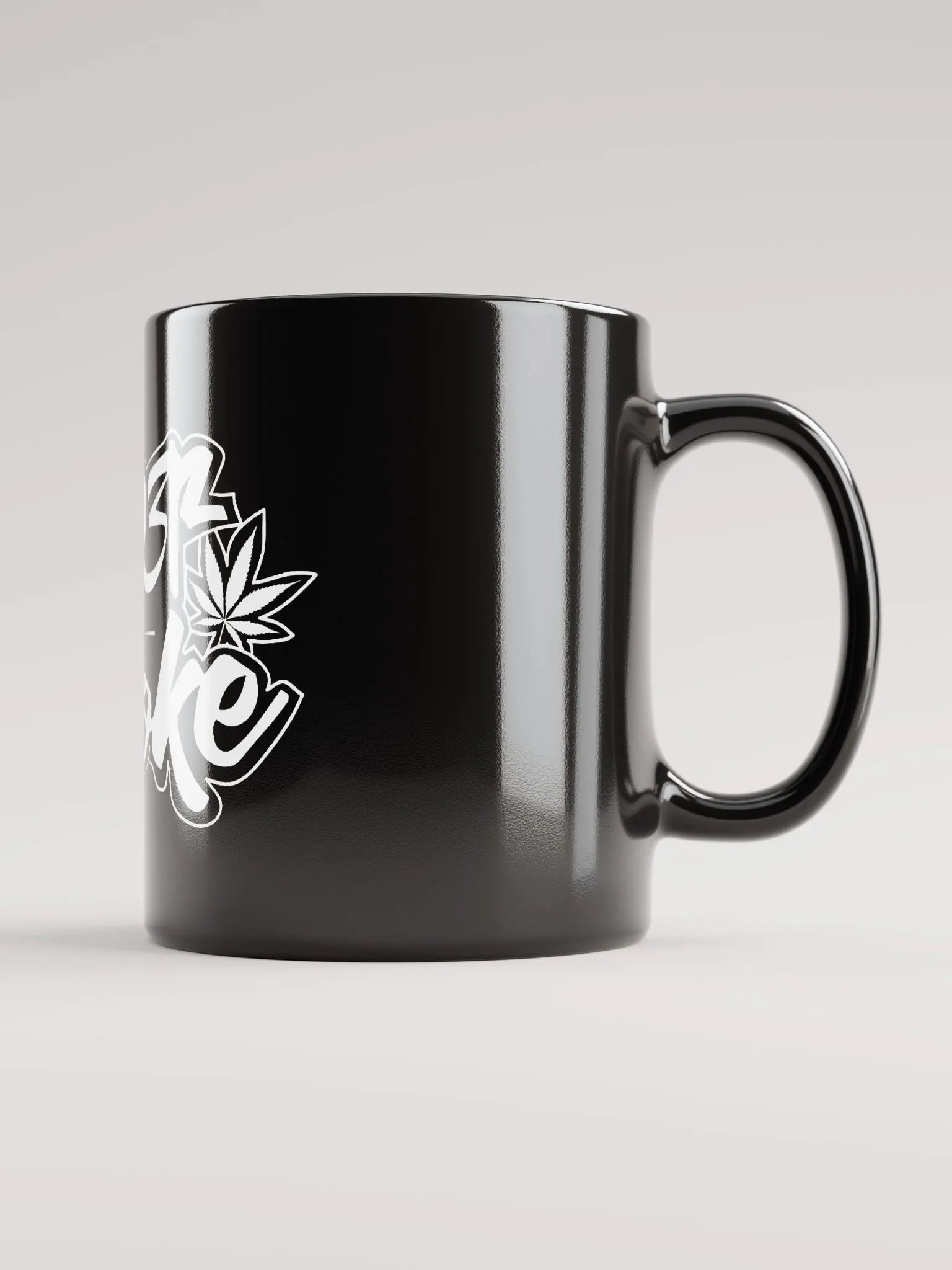 Murd3rHeSmoke Black & White coffee mug product image (1)