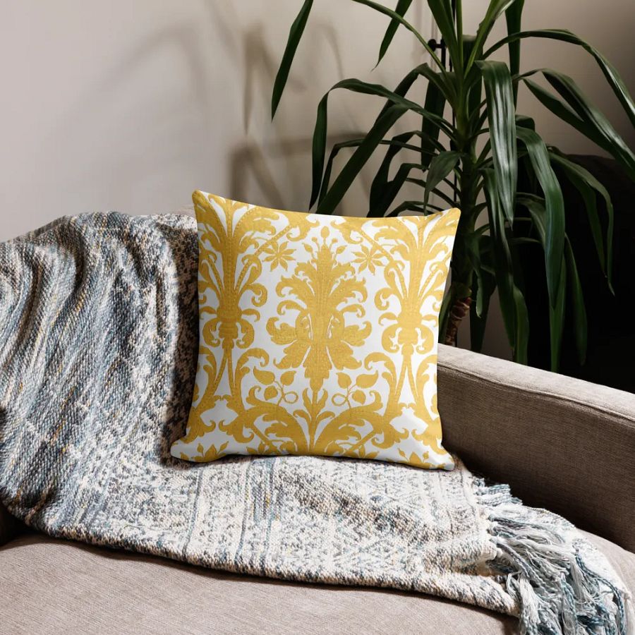 Gold Ornate Pillow product image (6)