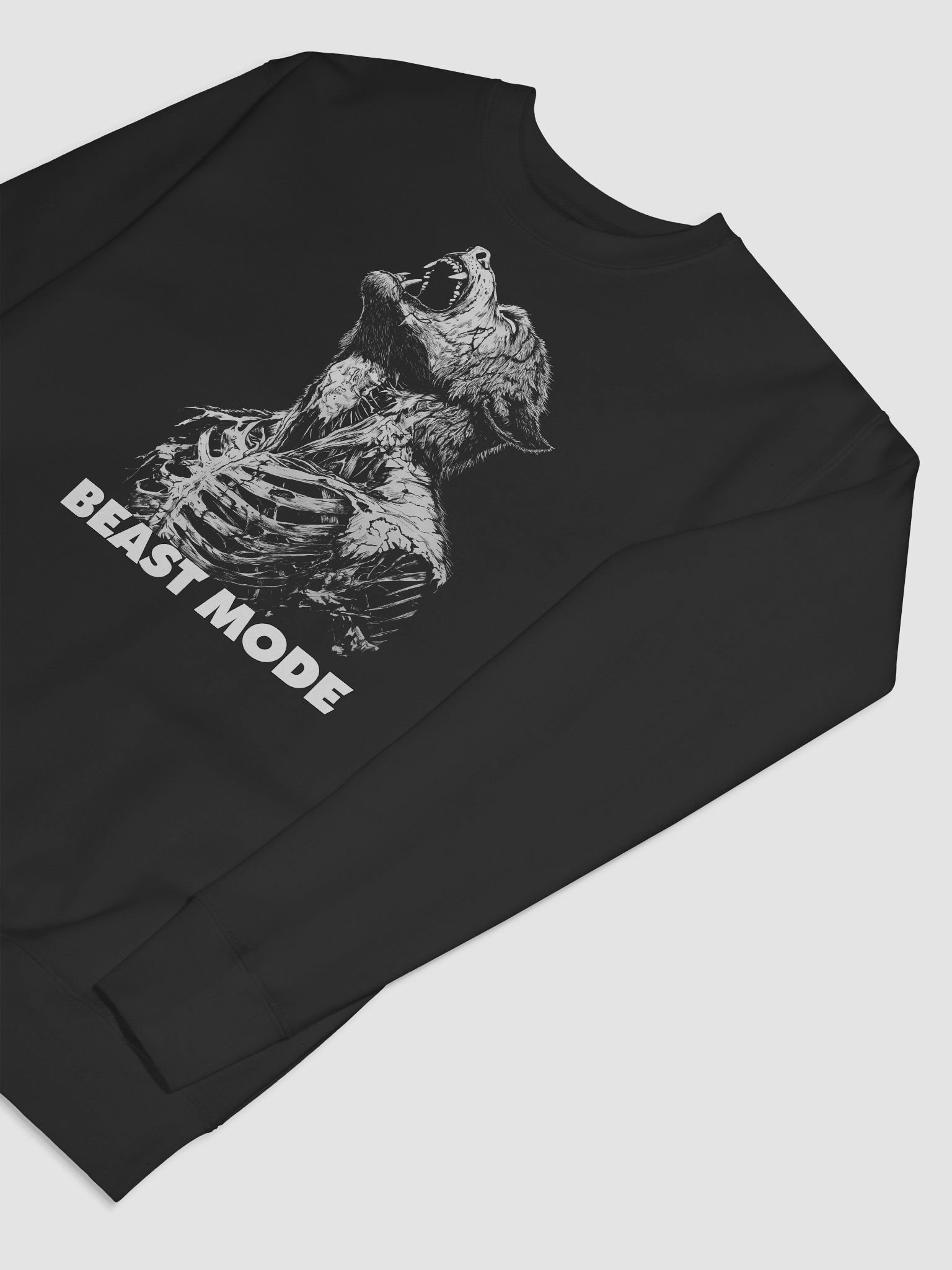 Beast Mode - Werewolf Howling Transformation Monster Horror sweatshirt product image (7)