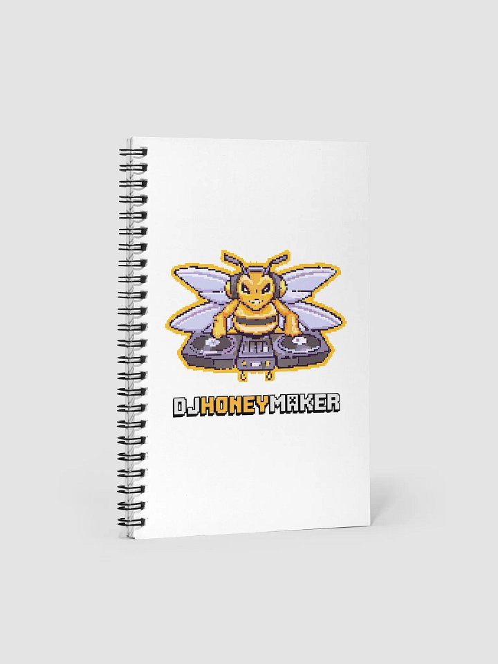 8 Bit Logo Spiral Notebook product image (1)