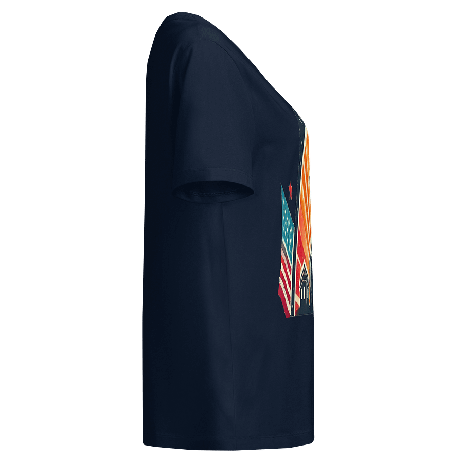 Freedom Salute Women's Organic T-Shirt product image (4)
