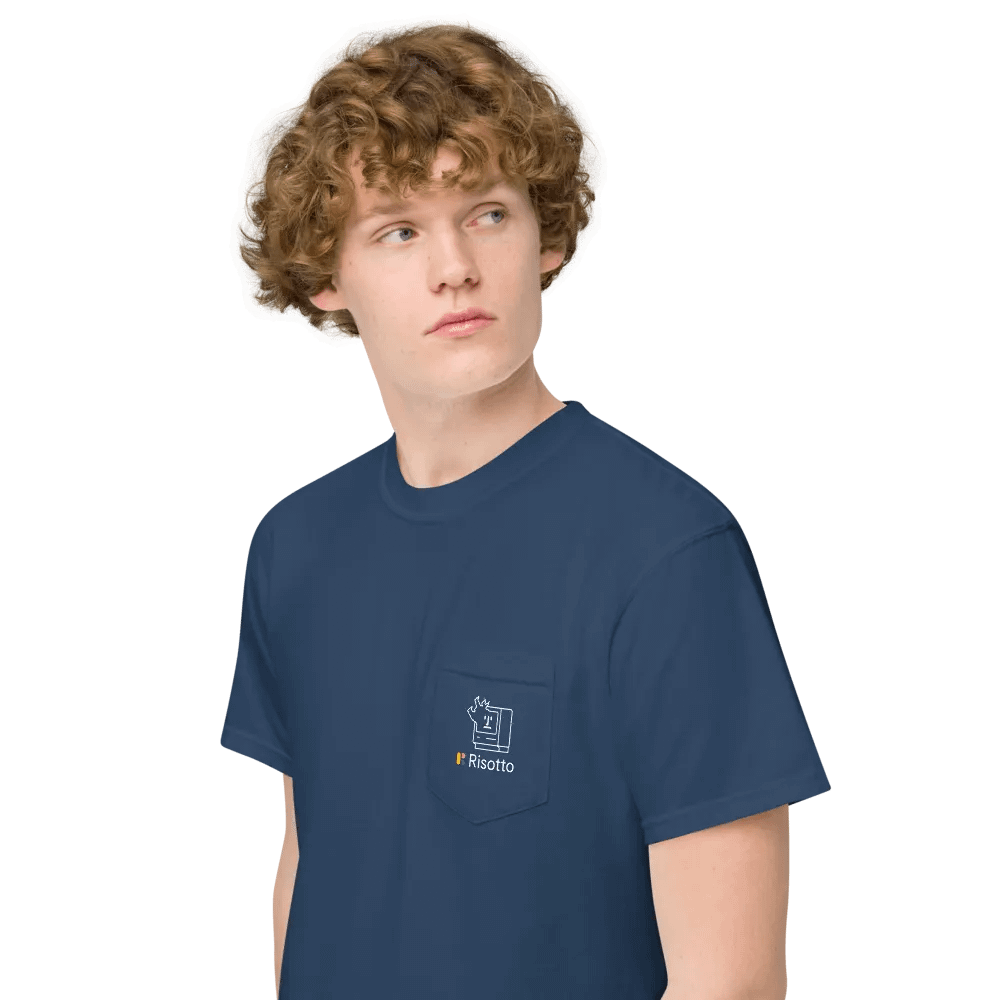 Sad Mac Risotto Pocket T-Shirt - Comfort Colors product image (6)