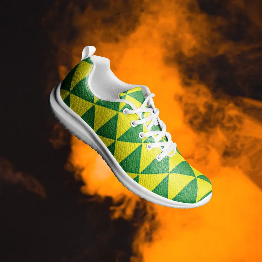 Diamond Grid Men's Athletic Shoes product image (12)
