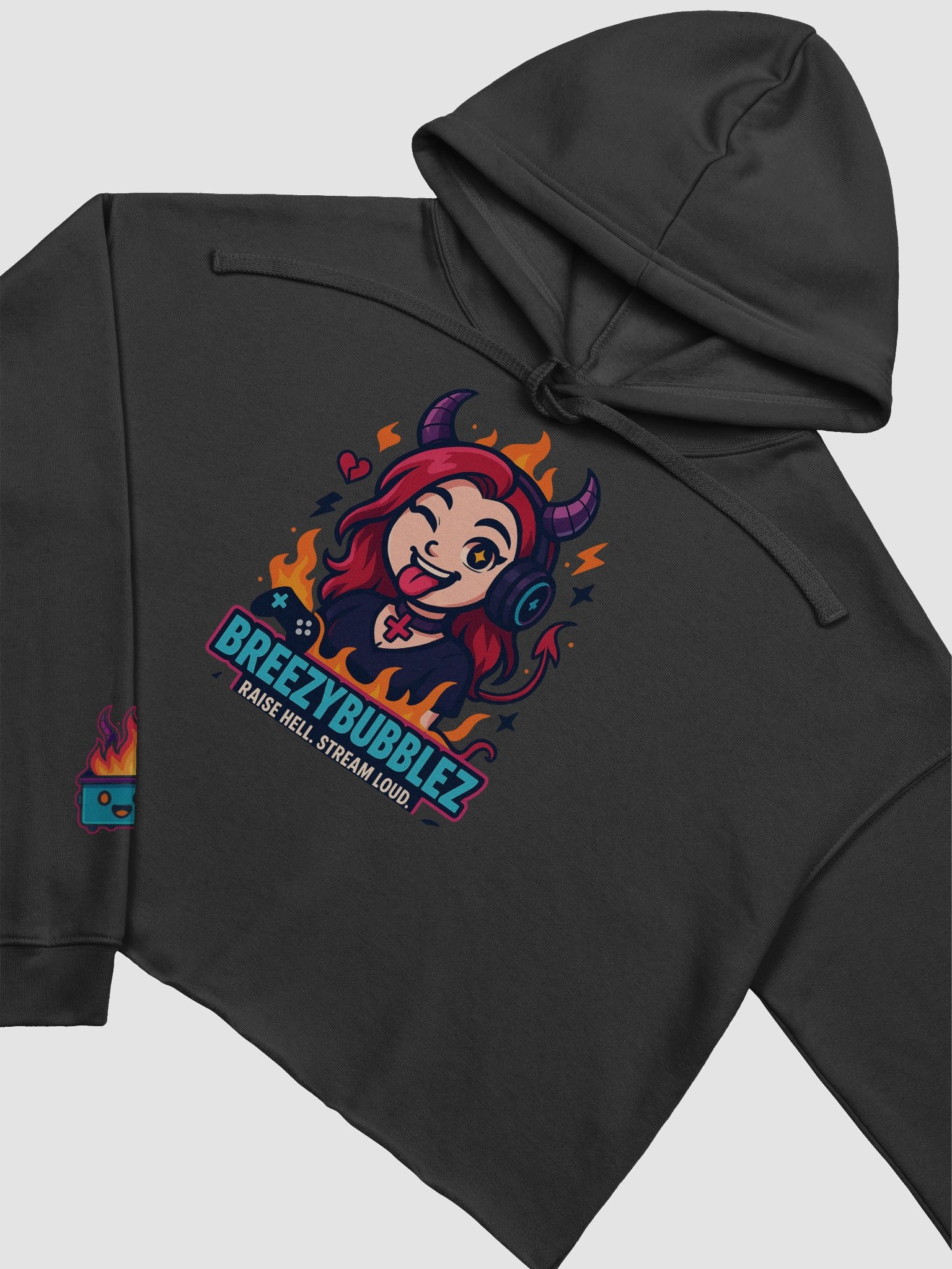 Hellfire Crop Hoodie product image (3)