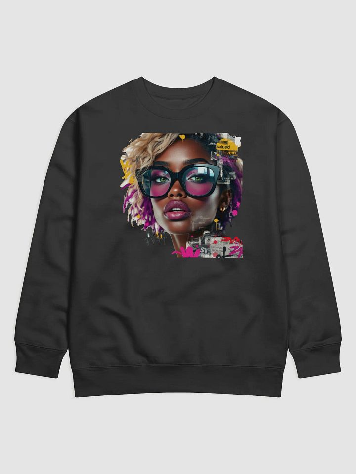Graffiti Chic Illustrated Sweatshirt product image (1)