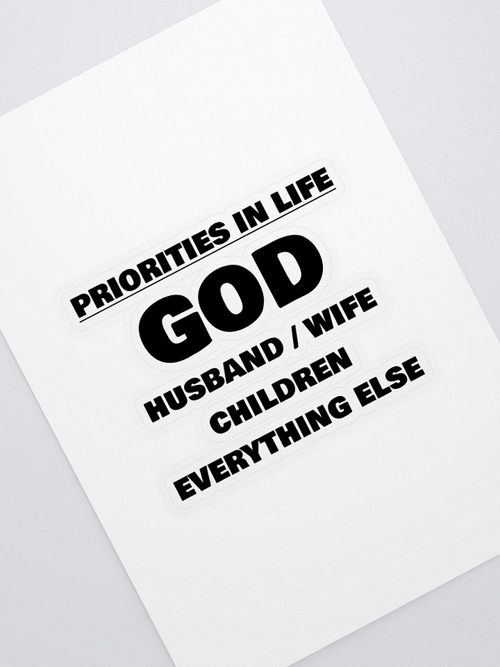 Priorities in Life product image (1)