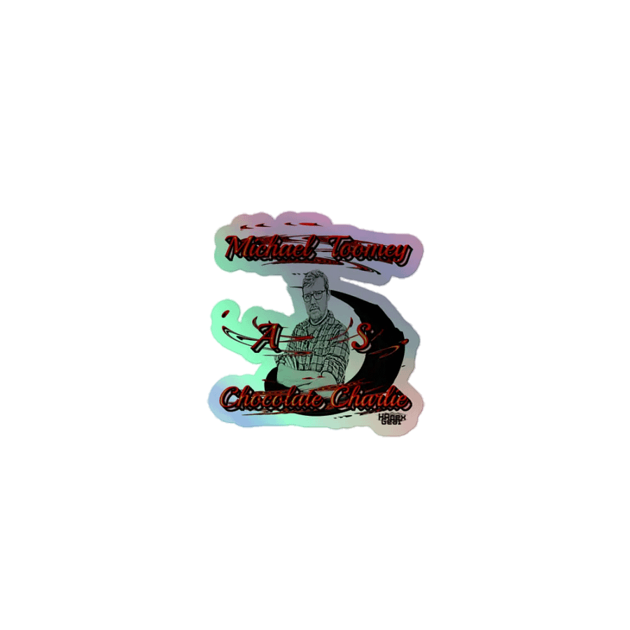Michael Toomey As Chocolate Charlie 02 - Kiss-Cut Holographic Sticker product image (1)