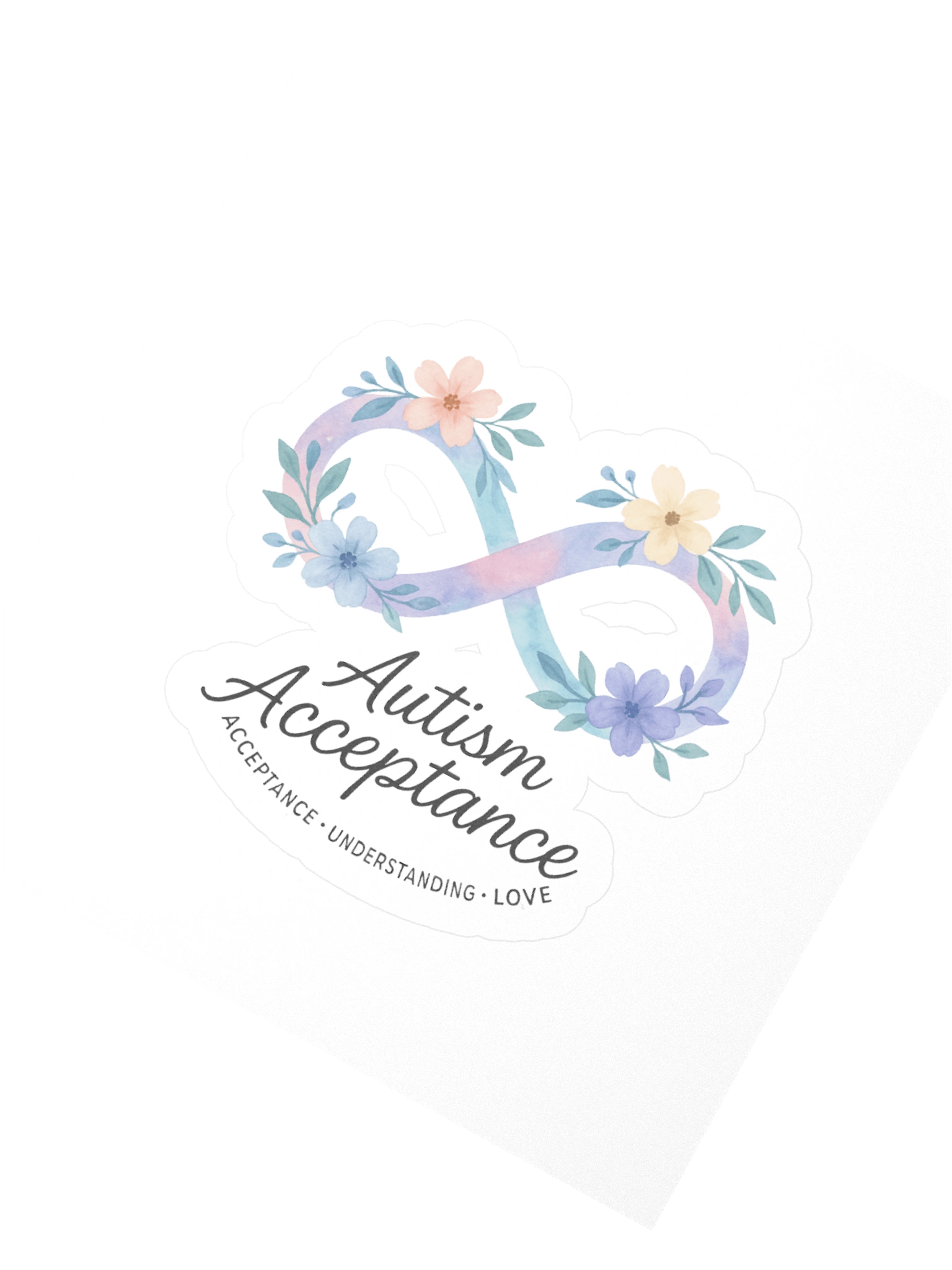 Infinity Blossoms Autism Acceptance Stickers product image (5)