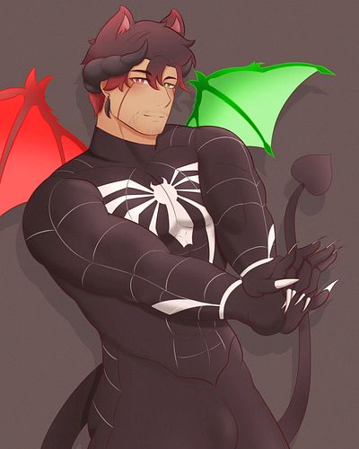 This Halloween I'm going to embrace my darkness and use it to cause chaos upon your world. 

You and I will become one~ 

🎨: ...