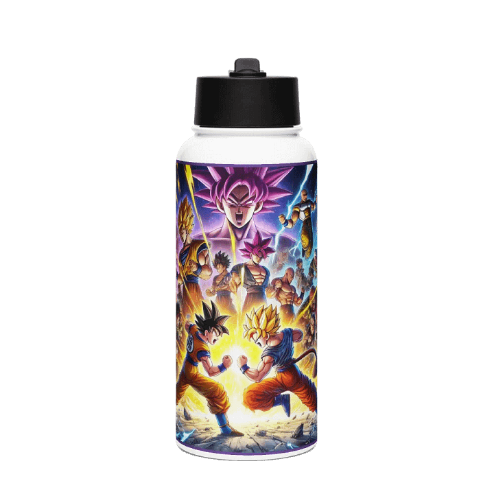 Epic Battle Stainless Steel Water Bottle product image (1)
