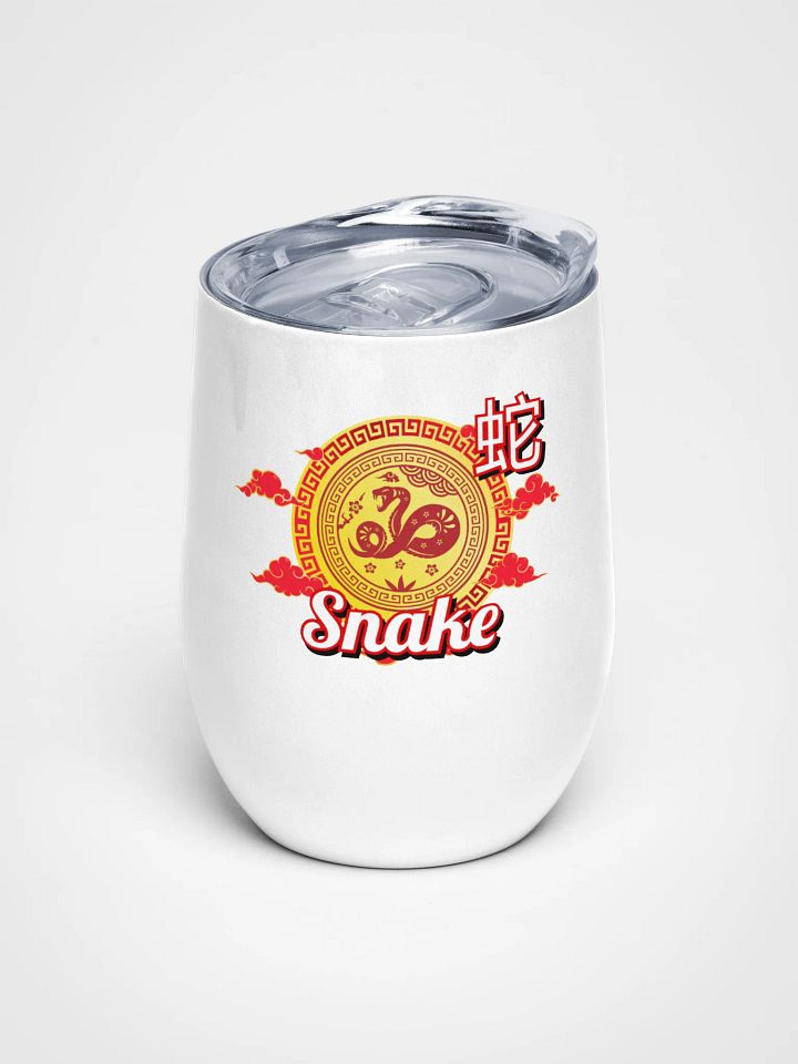 Snake - Chinese Zodiac Wine Tumbler product image (1)