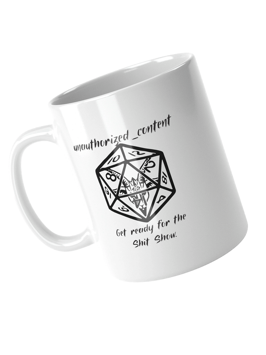 unauthorized content Mug for left handed chaos monkeys product image (4)
