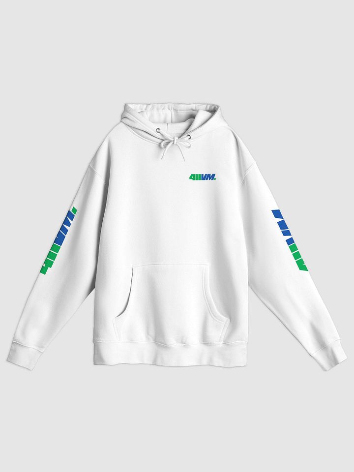 411VM Hoodie | Green/Blue Logo product image (1)