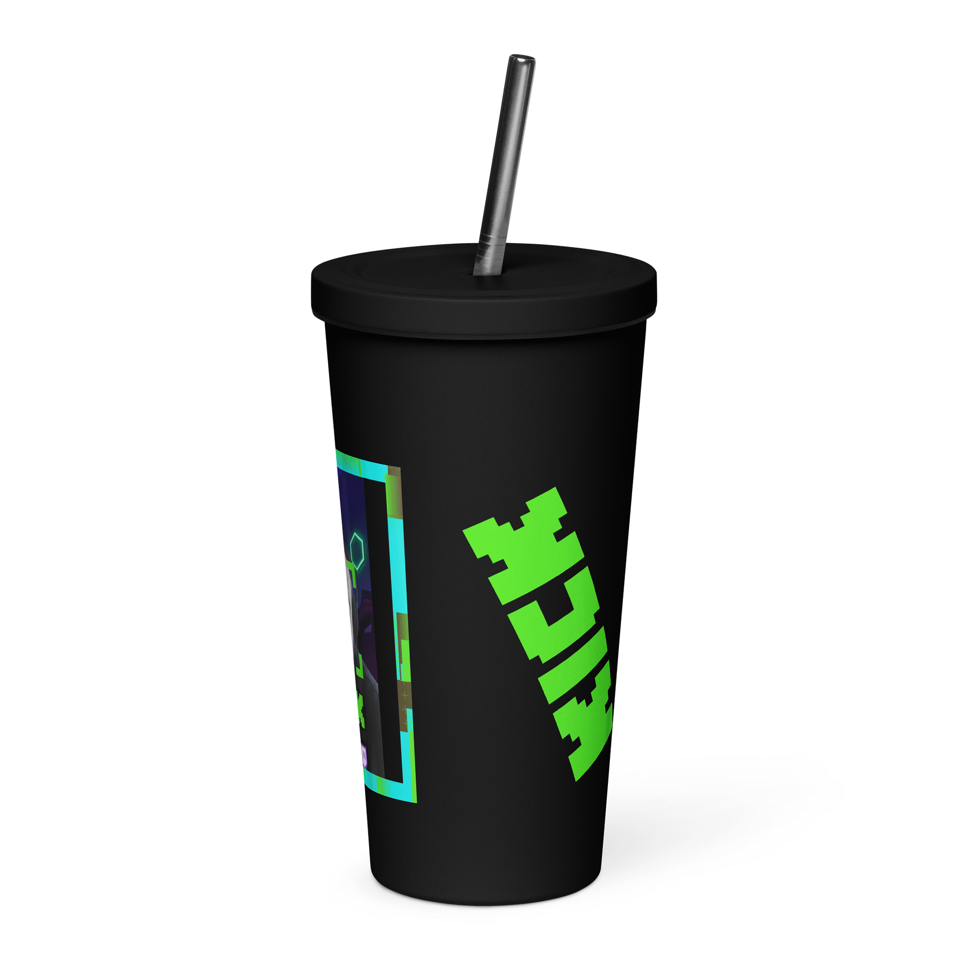 DJ XEON KICK Insulated Tumbler with a Straw product image (3)