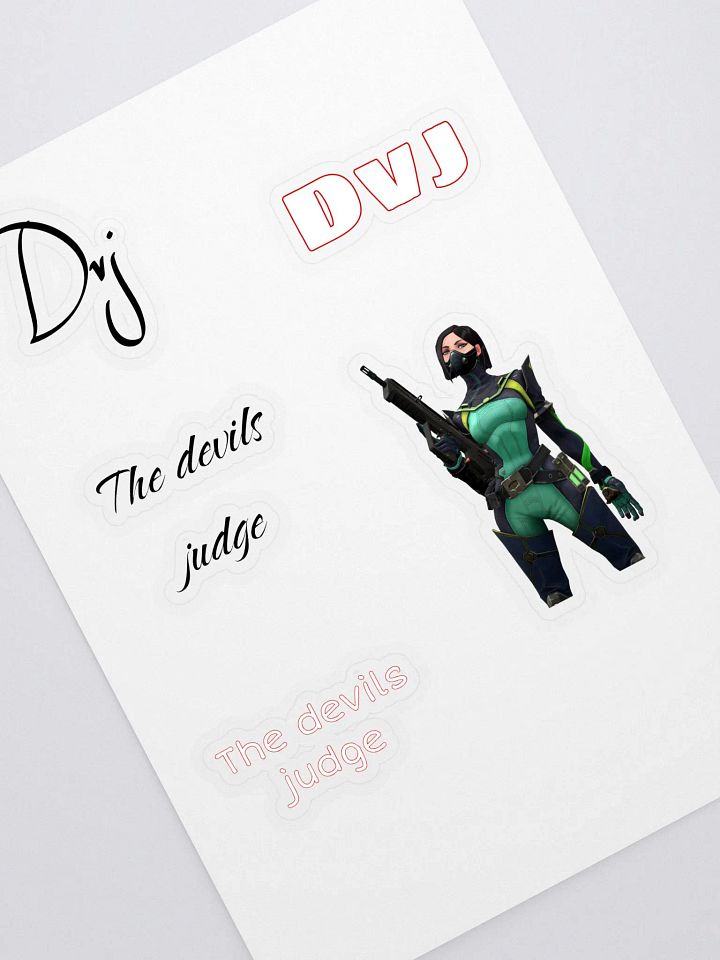 dvj, the devils judge and viper stickers product image (1)