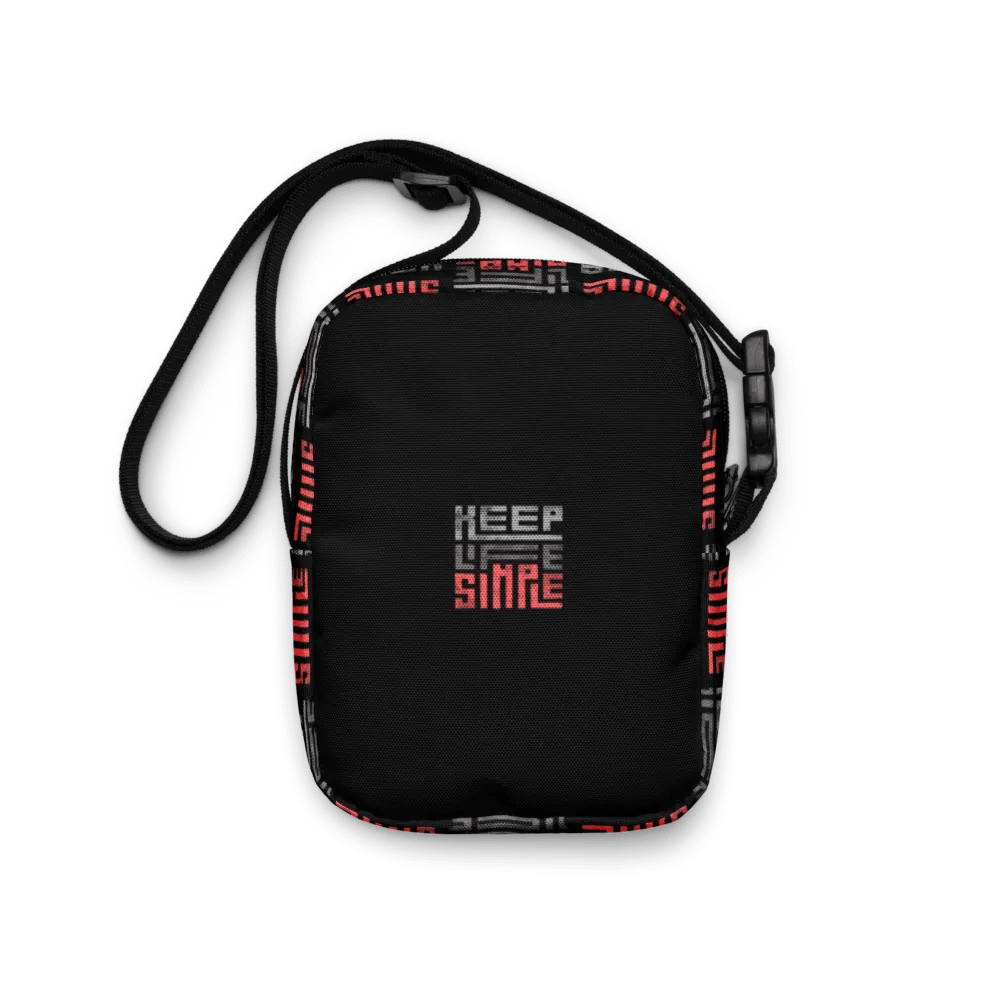 'Keep Life Simple' Utility Crossbody Bag product image (6)