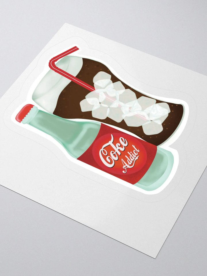 Soda Addict Kiss Cut Stickers product image (2)