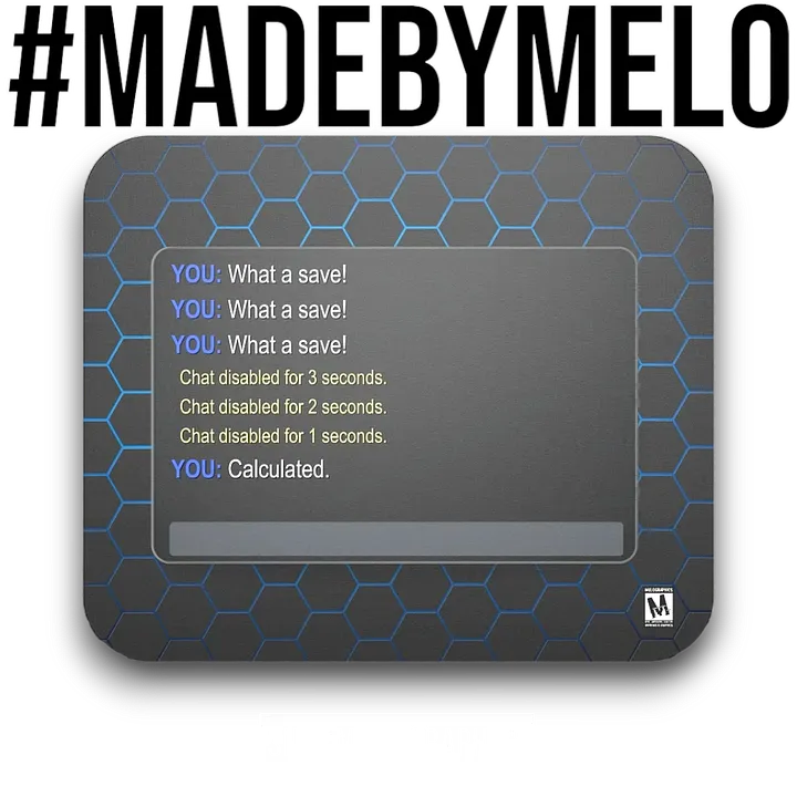 Carball Quick Chat Champ: What a Save - Mouse Pad | #MadeByMELO product image (1)