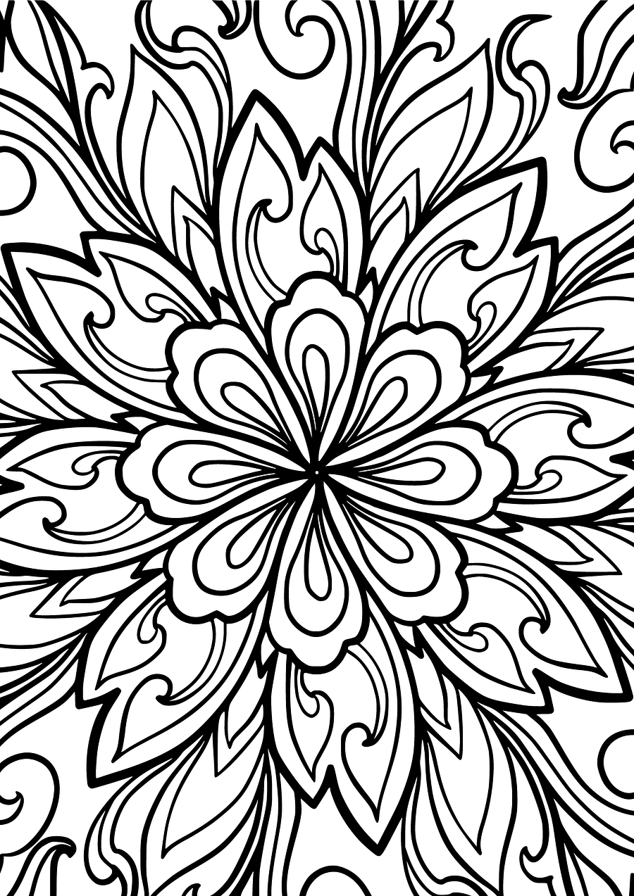 Adult colouring book product image (7)