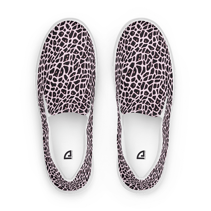 Pink Giraffe Canvas Shoes product image (1)