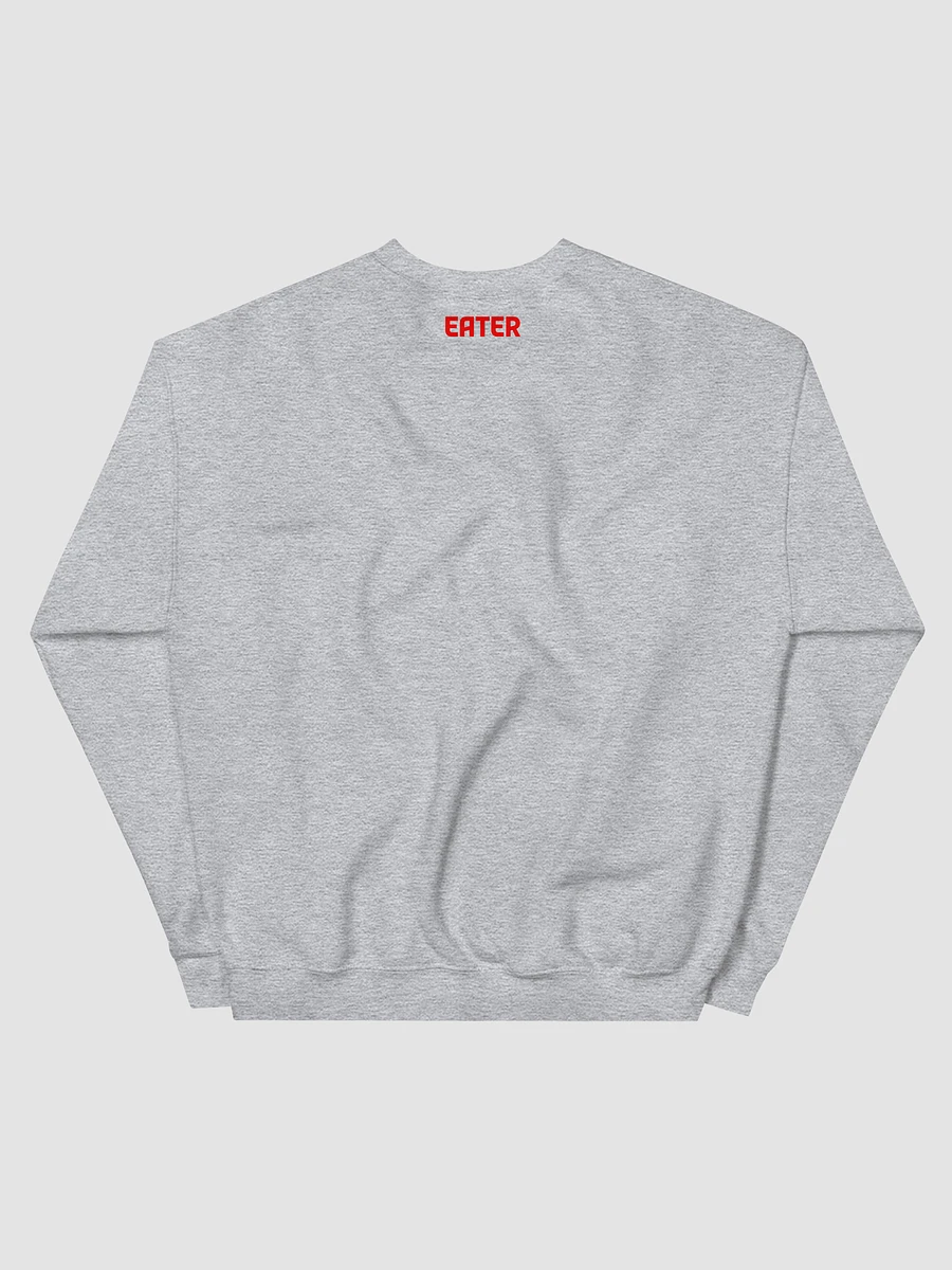 Small Plates Embroidered Crewneck (Grey) product image (2)