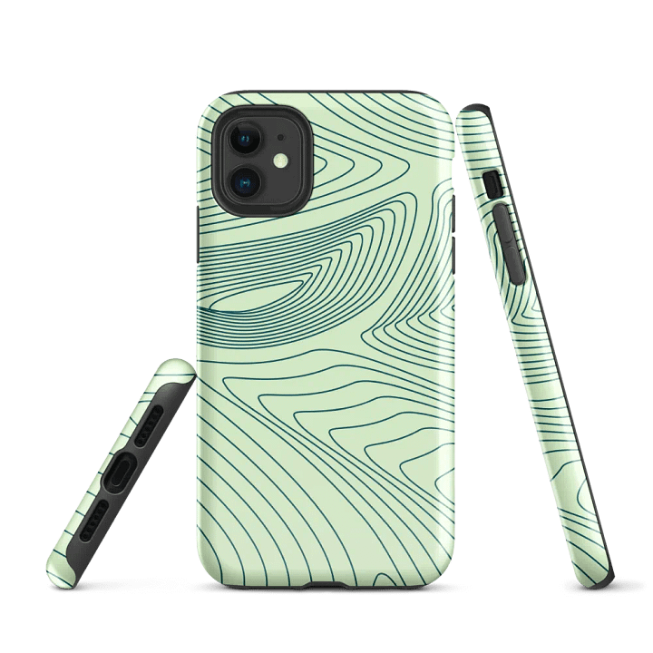Flowing Contours iPhone® Tough Case product image (1)