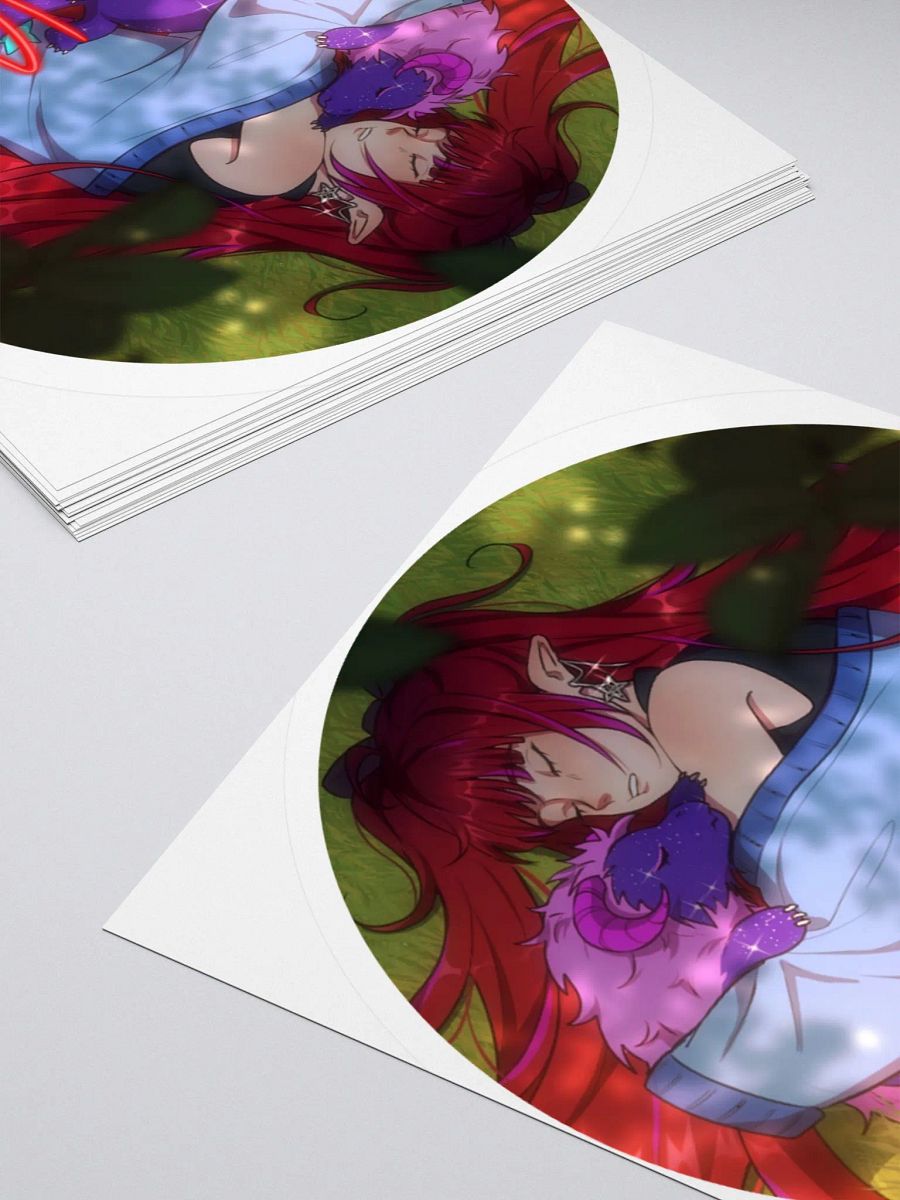 Sleepy afternoon Sticker product image (11)