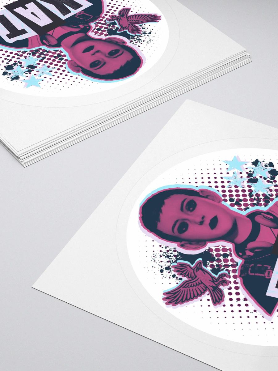 Lost Records: Bloom & Rage Kat (Short Hair) Grunge Sticker product image (10)