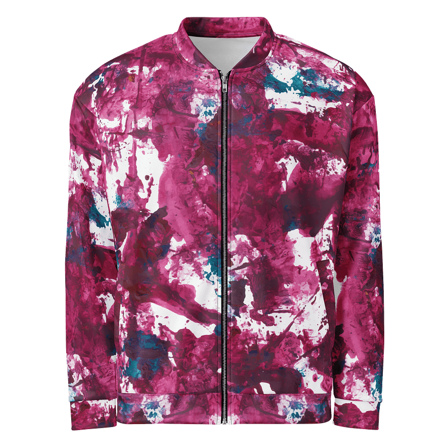 Imperial Red | Unisex Bomber Jacket product image (3)